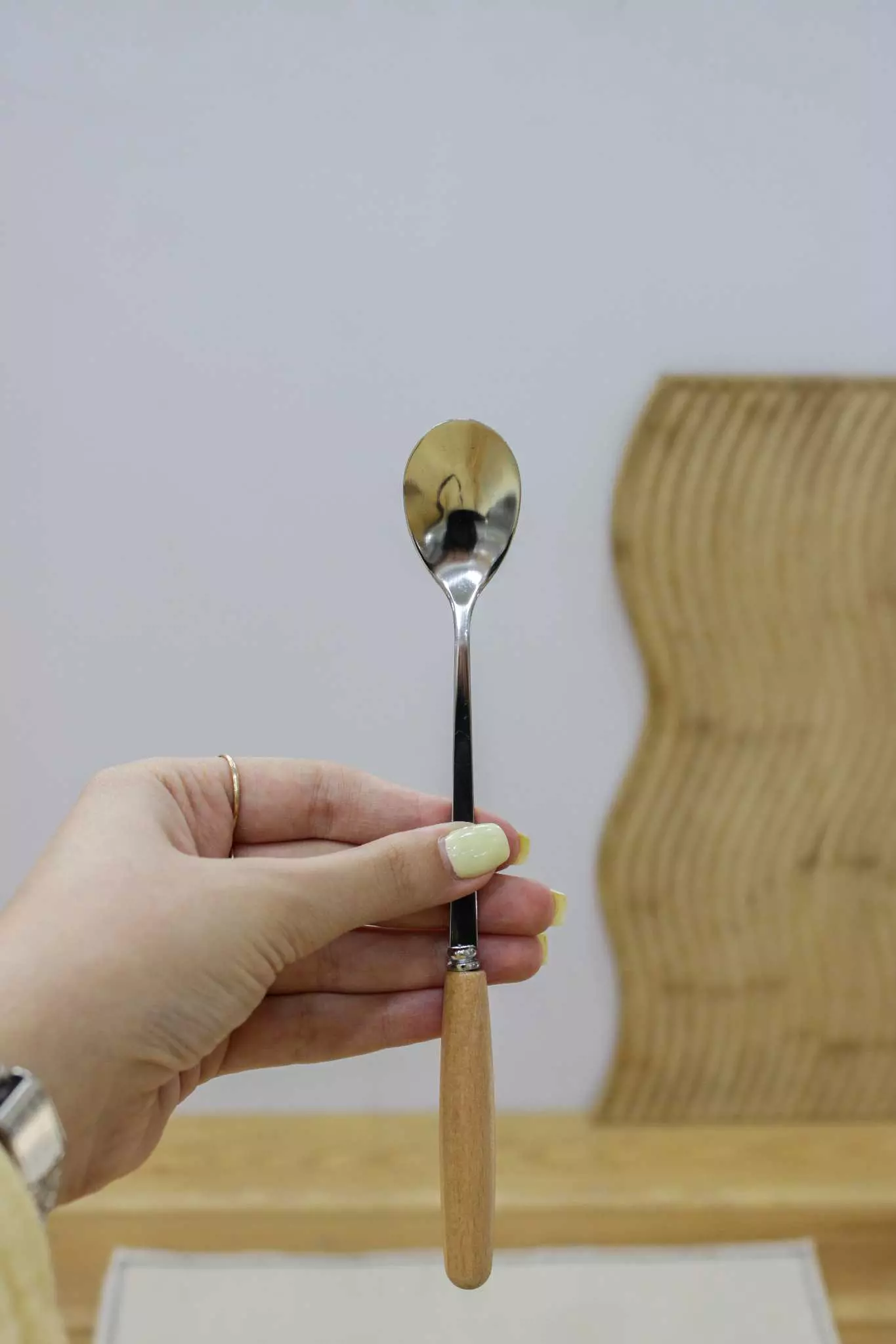 ست پذیرایی دسته چوبی